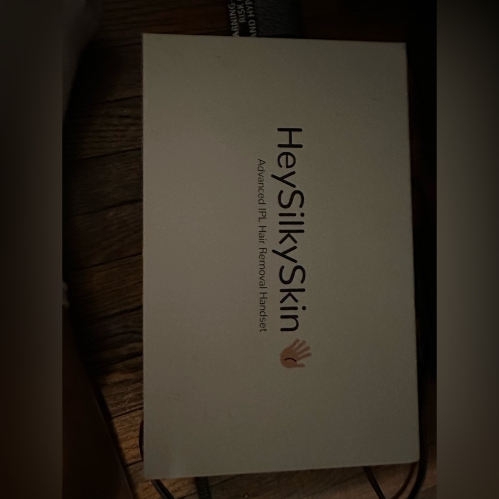 Heysilkyskin advanced ipl hair removal handset
